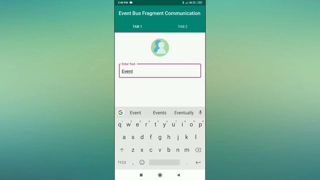 Fragment Communication using EventBus - Android Developer Blog смотреть онлайн
