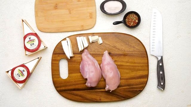 Куриное филе с розмарином и бри смотреть онлайн