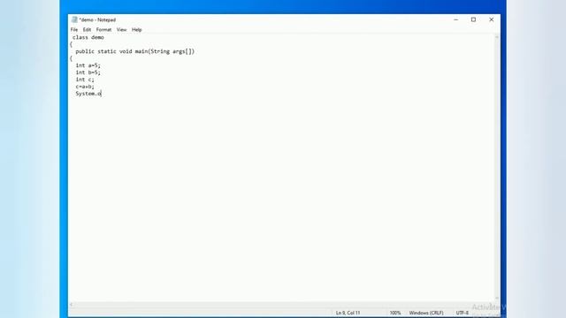 Add two numbers program in Java (without user input) | Learn Coding смотреть онлайн