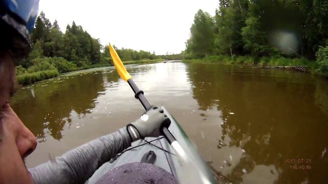 Карелия, Вама-Водла, 2013-07-21 #01 - Плес, Кувшинки смотреть онлайн