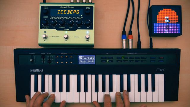 "Iceberg in a silver lake" (Reface DX, Amplitube X-Time) смотреть онлайн