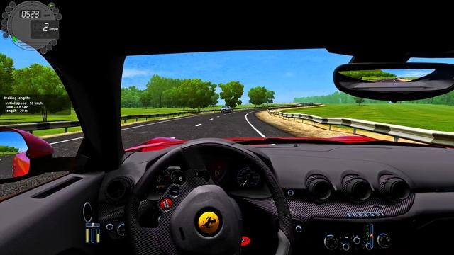 City Car Driving 1.5.5 Ferrari F12 Berlinetta 2013 - G27 HD [1080p] смотреть онлайн