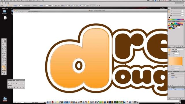 Adobe Illustrator Logo Design: Episode 4 / The Letter "D" смотреть онлайн