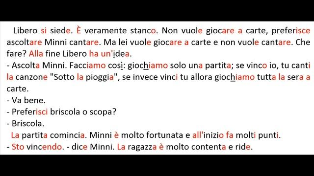 Изучаем итальянский язык посредством чтения. Giovanni Ducci. Pasta per due ( глава 10) смотреть онлайн
