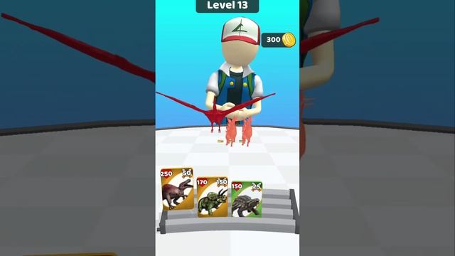 MAX LEVEL in Dino Card Master Game! смотреть онлайн