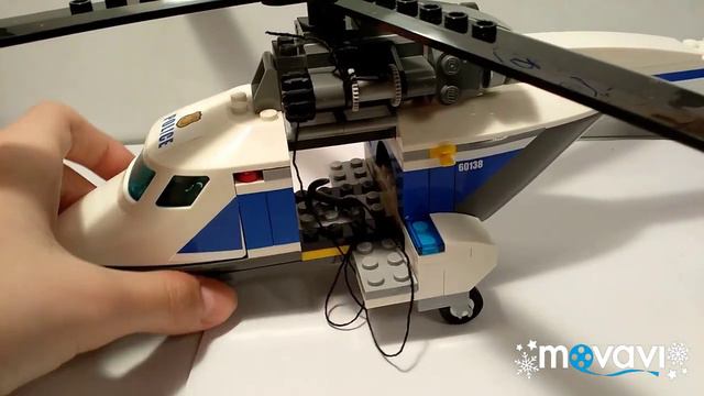 Лего полицейский вертолет. 60138 смотреть онлайн