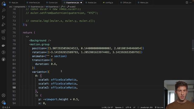 Build a 3D Portfolio with React Three Fiber - Responsive смотреть онлайн
