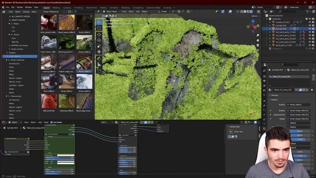 Smartify Nodes : matériaux intélligents pour Blender ! смотреть онлайн