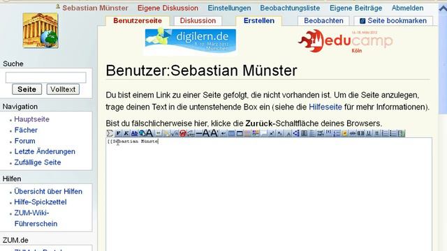 Unterseite erstellen im ZUM-Wiki (alt) смотреть онлайн