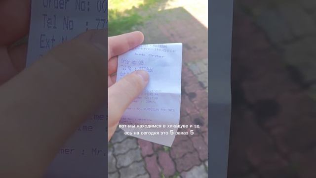 Проблема с курьером и доставка еды на Шри-Ланке. #шриланка смотреть онлайн