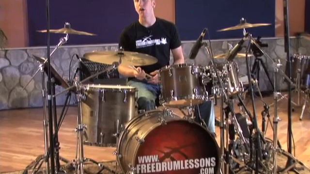 Broken Sixteenth Note Drum Fills - Drum Lessons смотреть онлайн