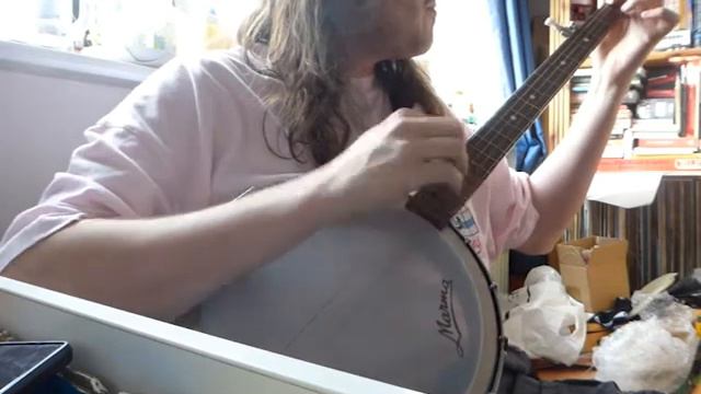 Musima 5 string archtop banjo demo - SOLD смотреть онлайн