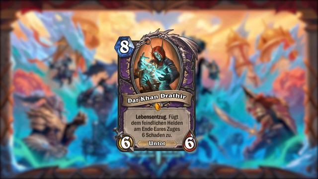 Hearthstone - German - Dar’Khan Drathir Sprachleitungen (Dar'Khan Drathir Voice Lines) смотреть онлайн
