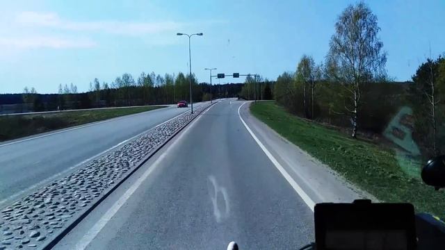 Дальнобойщик. Как семья относится к такой работе?! Поездка в Järvelä (Финляндия). смотреть онлайн
