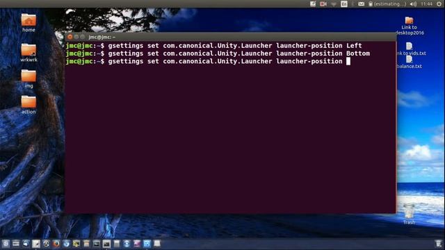 Move Unity Bar to bottom [Ubuntu 16.04] смотреть онлайн