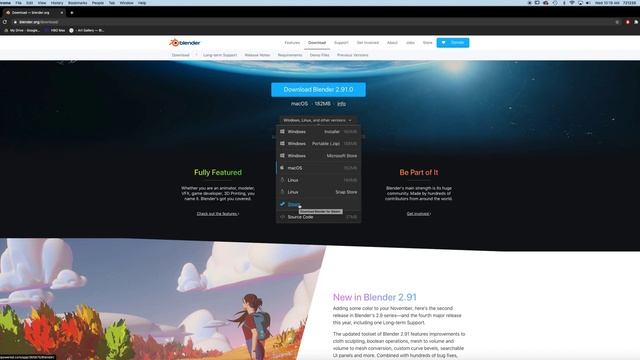 Blender 3D Absolute Beginner : Downloading Past, Present and Future versions of Blender 3D смотреть онлайн