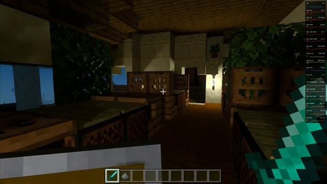 Minecraft Ray Tracing on AMD Radeon RX 6800 XT with FPS смотреть онлайн