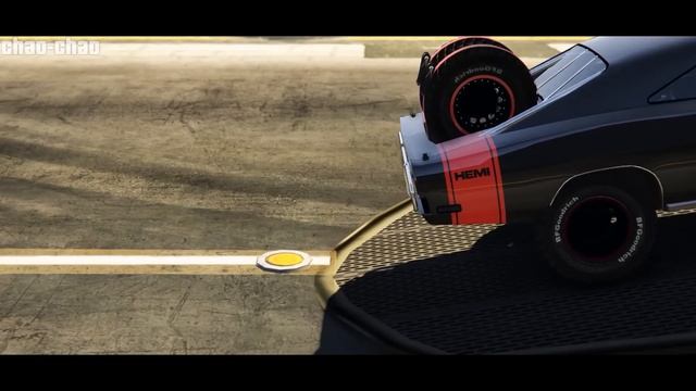 GTA 5 - Vin Diesel (Dominic Toretto) Jumped From A Plane In Fast And Furious 7