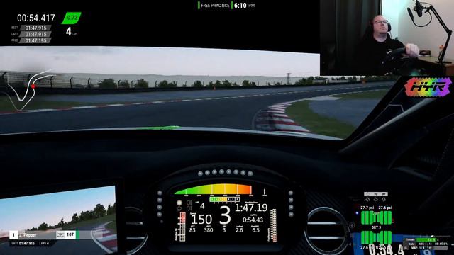 Assetto Corsa Competizione l LFM Rookies first race! смотреть онлайн