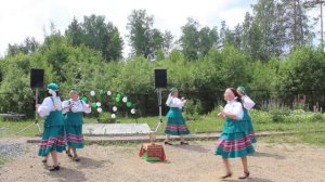 Танец - шутка "У самовара",гр Полдень, Рефтинский, Свердловская обл.