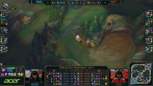 RNG vs. SKT | Semifinals Game 3 | 2017 World Championship | Royal Never Give Up vs SK telecom T1 смотреть онлайн