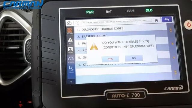 Checking A/T System Kia Soul 2020 using CARMAN Scanners смотреть онлайн