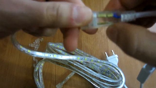 Водонепроницаемая Светодиодная Лента 220В 60 светодиодов/м AliExpress (Китай) смотреть онлайн
