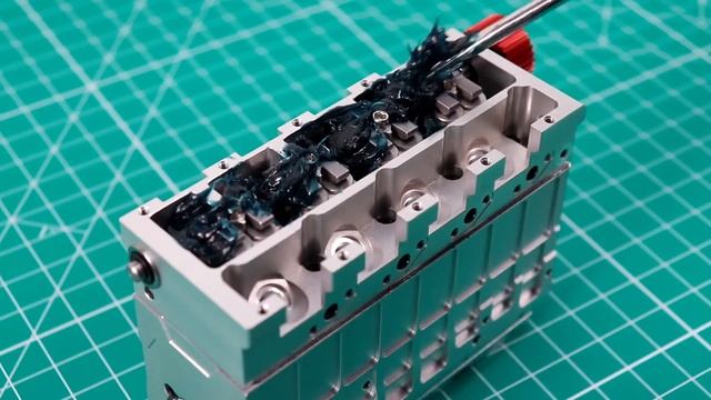 Building a HIGH Revving 4 Cylinder Mini Engine - 4 Stroke Engine Build смотреть онлайн