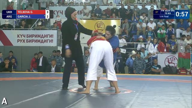 1/4 FW - Alysh WFS 70: J. GARCIA (ARG) df. G. TELKOVA (UKR), 6-5 смотреть онлайн