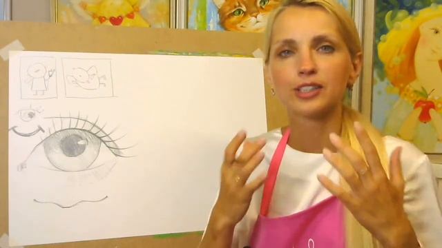 "Как нарисовать милое личико ангелу". Ульяна Глазкова смотреть онлайн