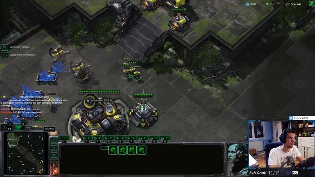 StarCraft 2: Super Salty Zerg vs Super MASS Marines! смотреть онлайн