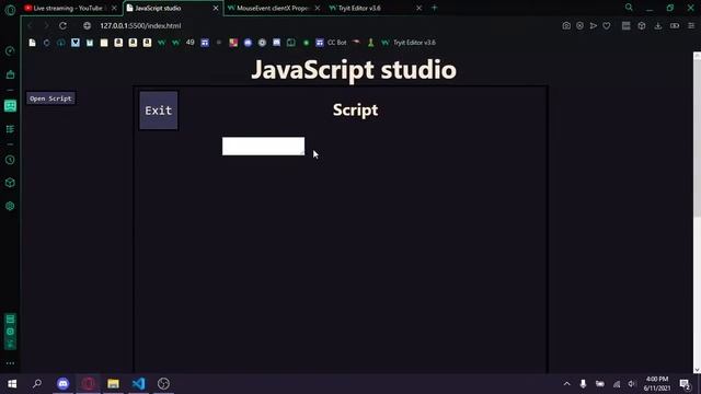 speed coding stream - JavaScript game engine смотреть онлайн