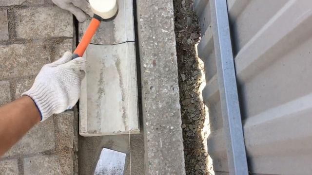 Отвод дождевой воды от дома(ремонт тротуарной плитки) смотреть онлайн