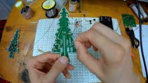 Радиоконструкторы #3 - Новогодняя елка DIY KIT