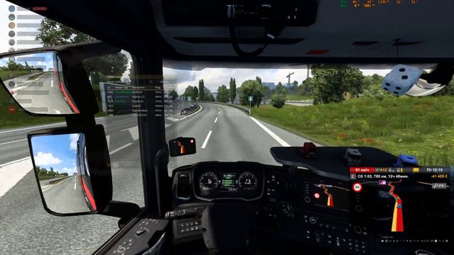 Euro Truck Simulator 2 Сахар «Регулярный конвой RusTK» 2022 11 26 смотреть онлайн
