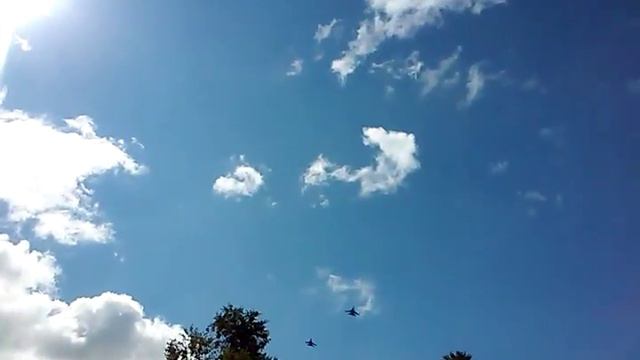 Репетиция парада в Южно-Сахалинске
