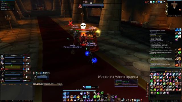 WOW classic от тИгрушки (Монастырь Алого ордена 34-45)