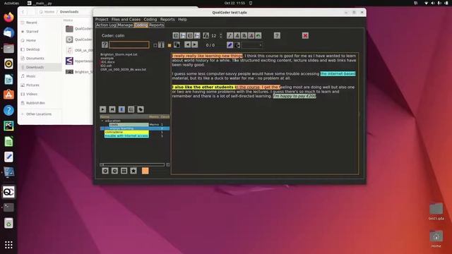 QualCoder Tutorial 3.1 смотреть онлайн