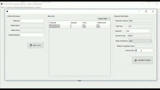Point of sale in java with barcode scanner смотреть онлайн