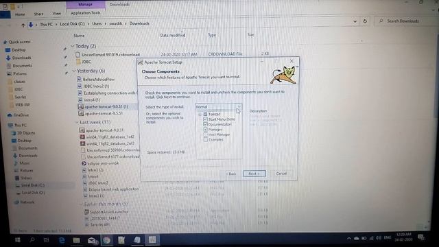 How to download and install Apache Tomcat Server on Window Operating System. смотреть онлайн