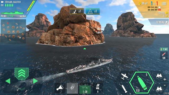 Battle of Warships: Naval Blitz Android Gameplay смотреть онлайн