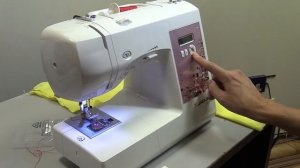 ТЕСТ ДРАЙВ JAGUAR CR 900 швейная машина.