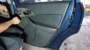 Как снять наружную заднюю дверную ручку Ford Focus 1