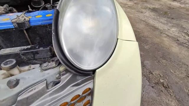 Восстановление фар или как не надо делать. Покрываю фары лаком смотреть онлайн