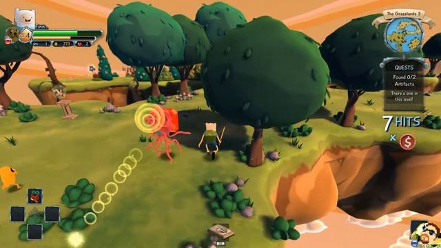 Adventure Time: Finn and Jake's Epic Quest #2 Max Gunter. Прокачал свой меч! смотреть онлайн