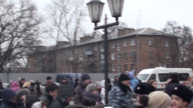 Олимпийский огонь в Курске 16.01.2014 смотреть онлайн