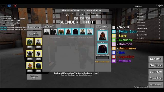 Roblox - Stop it Slender 2 All Codes |2017 March смотреть онлайн