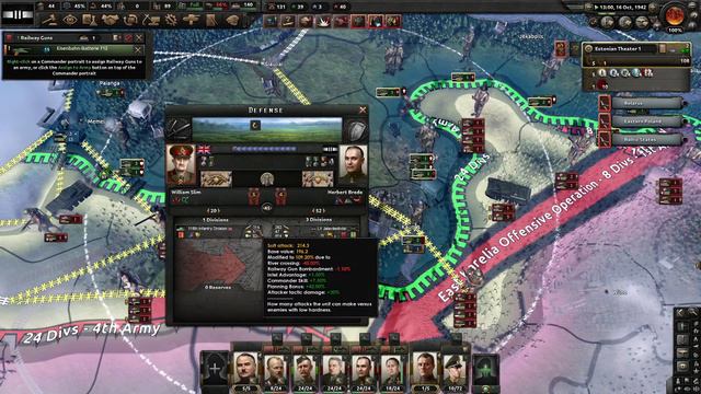 Hearts of Iron 4 - Baltic Unitary State Disaster Save EP 06 - Logistics смотреть онлайн
