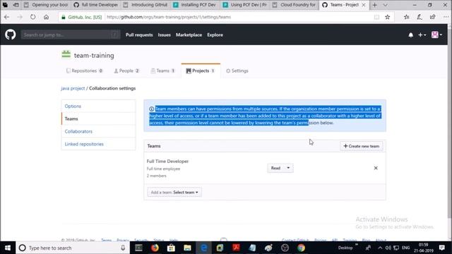 GitHub - How to create a team in GitHub смотреть онлайн
