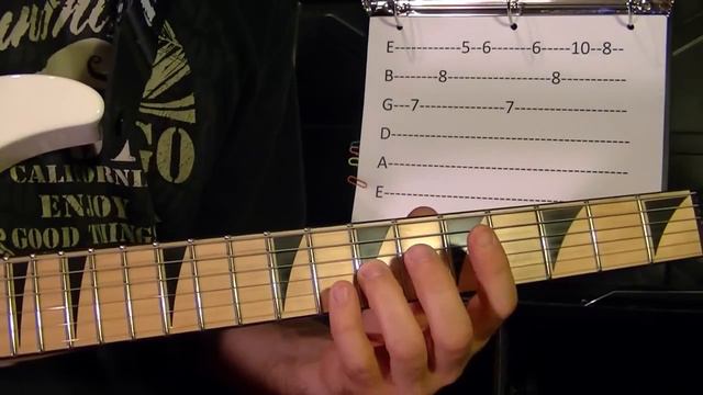 STAR WARS: The Force Theme - Guitar Lesson смотреть онлайн